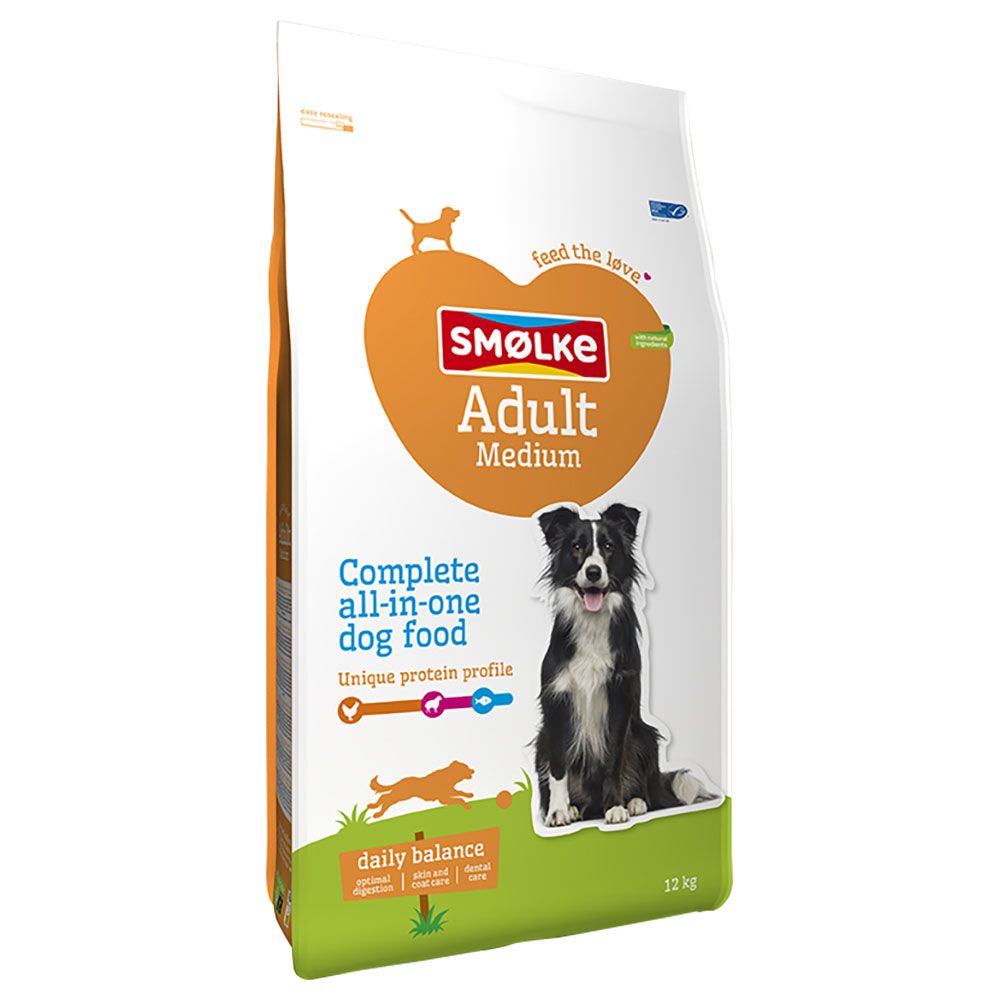 Smølke Adult Medium for dogs 12 kg