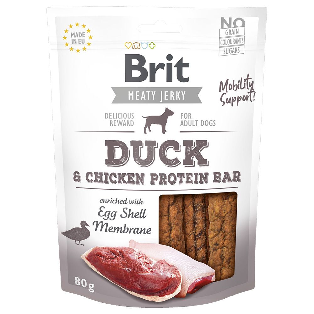 Brit Jerky Duck Protein Bar 80 g