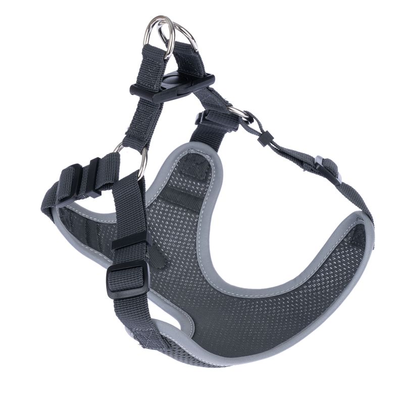 TIAKI Grey Harness Size XS: approx. 38 - 54 cm Chest Circumference