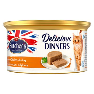 Butcher's Delicious Dinners 24 x 85g Chicken & Turkey