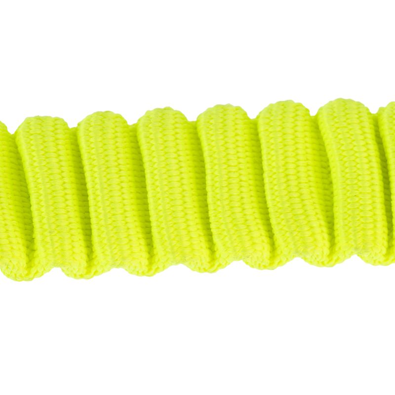 Nomad Tales Spirit USB LED Jogging Lead - Neon Yellow & Grey 180 - 250 cm Length, 25mm Width