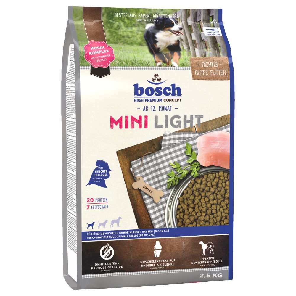 bosch Adult Mini Light Dry Dog Food 2.5kg