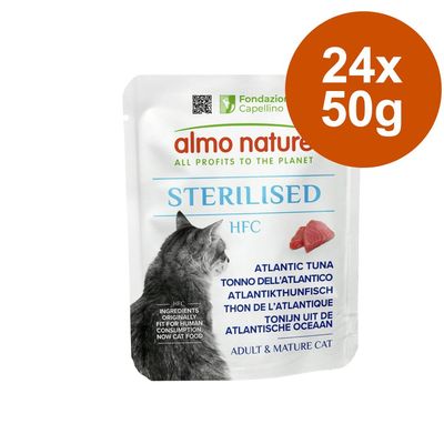 Almo Nature HFC Sterilised Saver Pack 24 x 50g Chicken Fillet