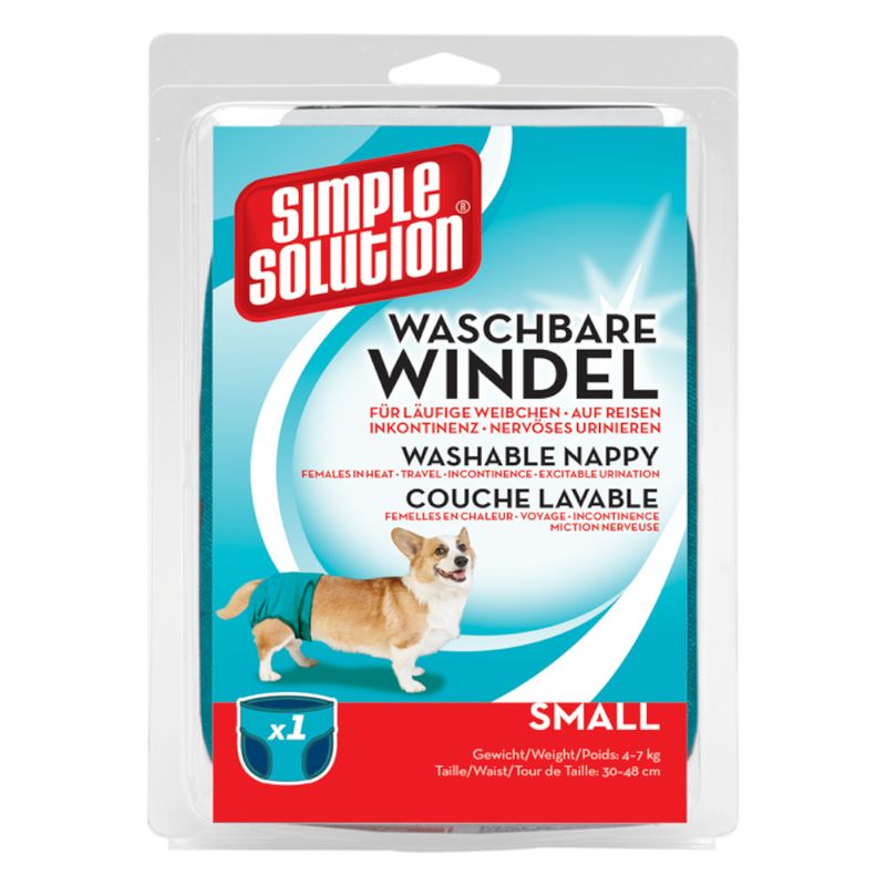 Simple Solution Washable Dog Nappy - Female Size XS, 1 Piece
