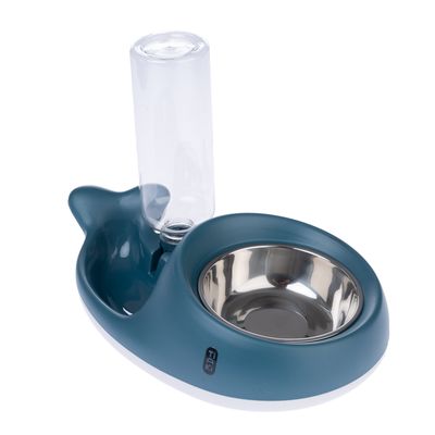 TIAKI Small Whale Food and Water Dispenser 350ml Food & 500ml Water