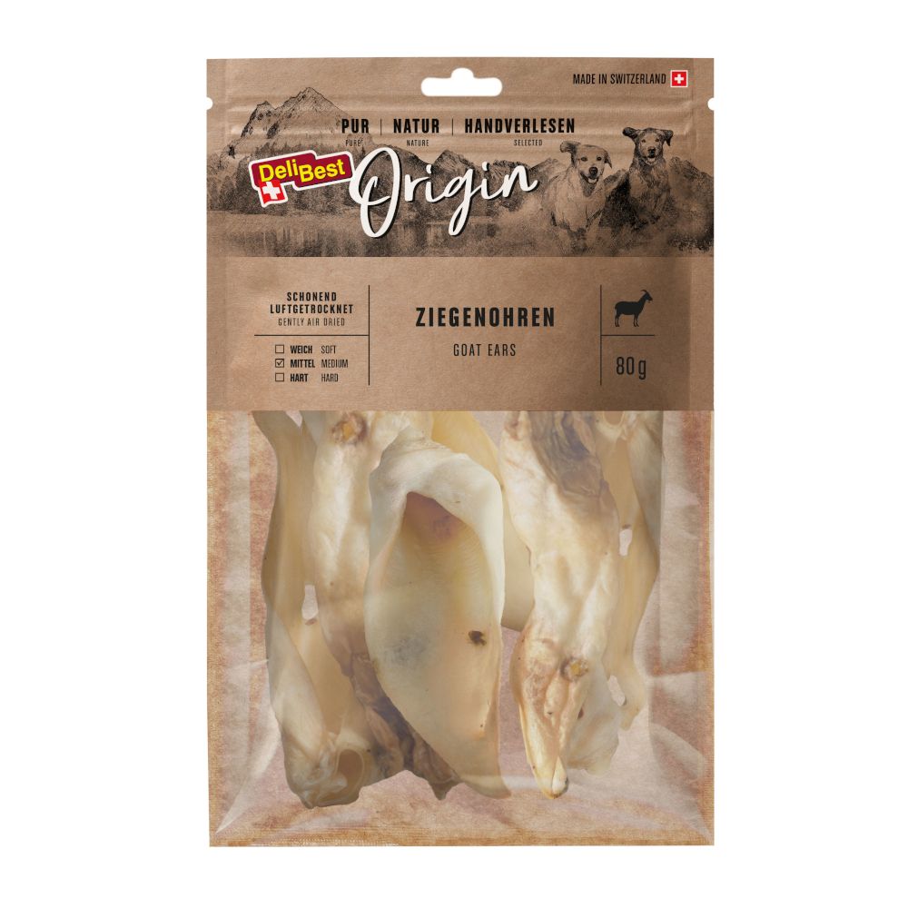 DeliBest Origin Goat Ears 80g