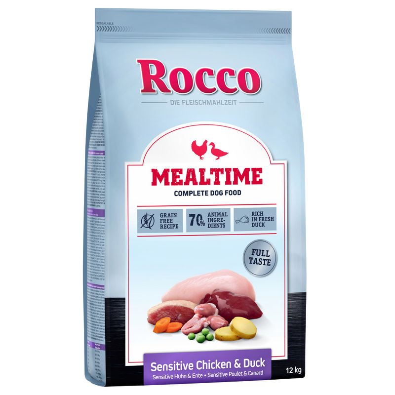 Rocco Mealtime Economy Pack 2 x 12kg Beef