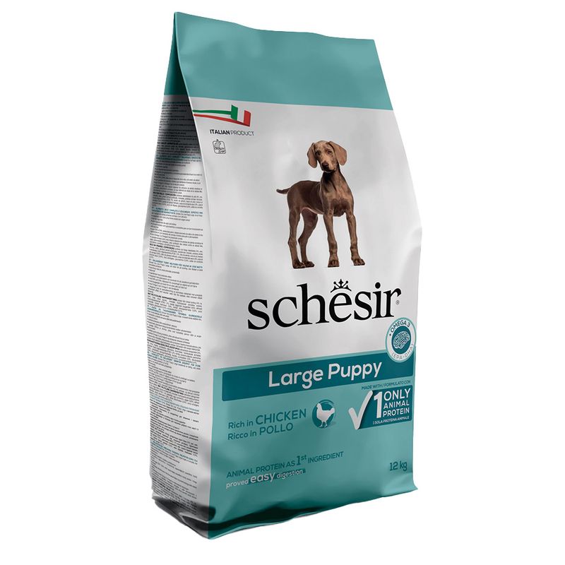 Schesir Dog Large Puppy with Chicken 12kg