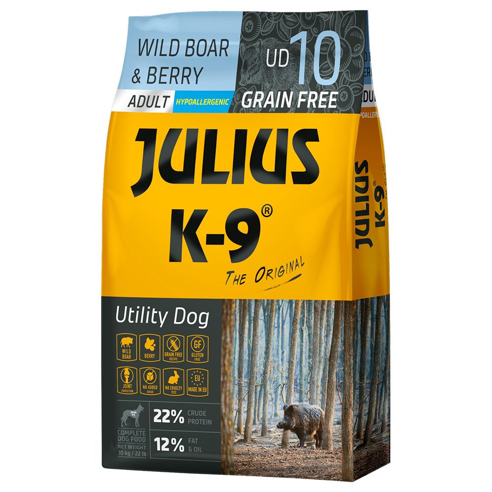 JULIUS K-9 Adult Wild Boar & Berry 10kg