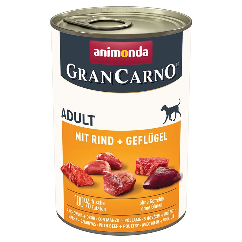 animonda GranCarno Original Saver Pack 24 x 400g Salmon & Spinach