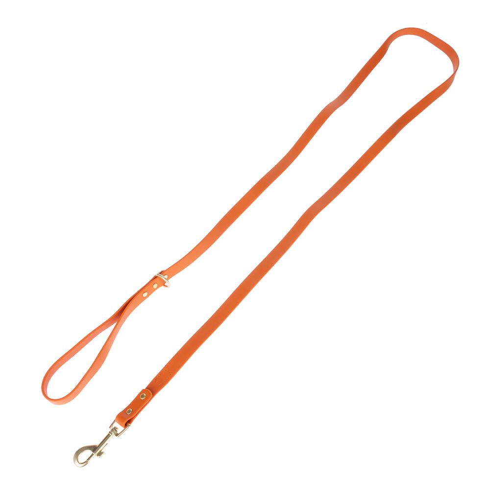 TIAKI Waterproof PVC Lead - Orange Length: approx. 200cm