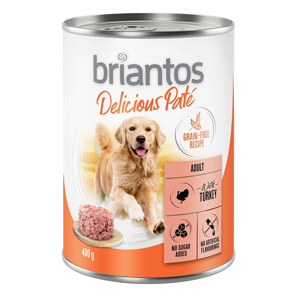 Briantos Delicious Paté 6 x 400g Mixed Pack (3 Varieties)