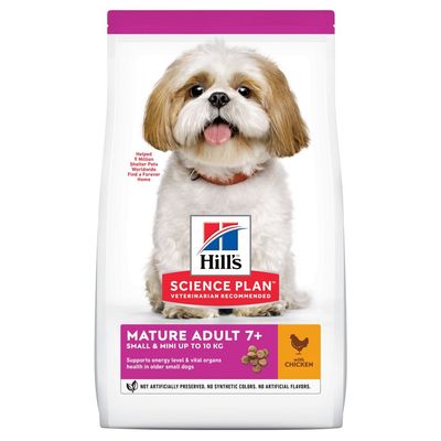 Hill’s Science Plan Mature Adult 7+ Small & Mini with Chicken 1.5kg