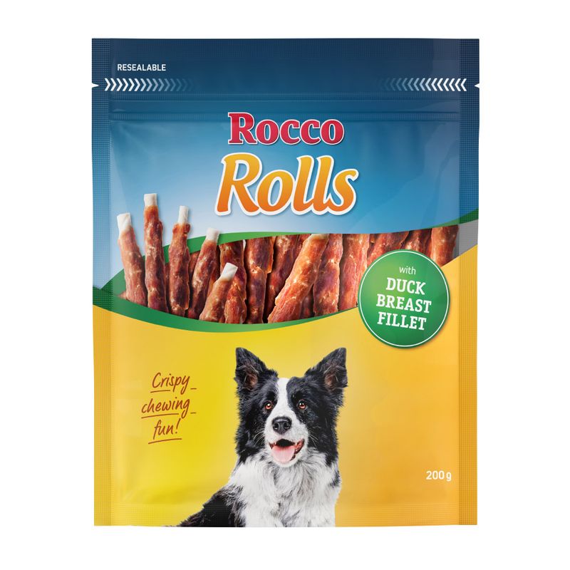 Rocco Rolls Chew Sticks Saver Pack Value Pack: Chicken Fillet (6 x 200g)