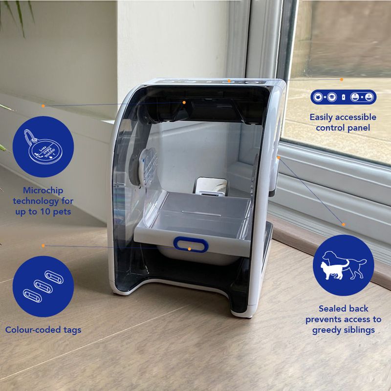 Closer Pets MiBowl Microchip Feeder 350ml