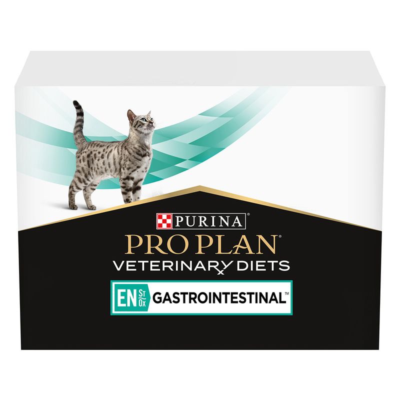 PURINA PRO PLAN Veterinary Diets Feline EN ST/OX Gastrointestinal - Salmon 10 x 85g