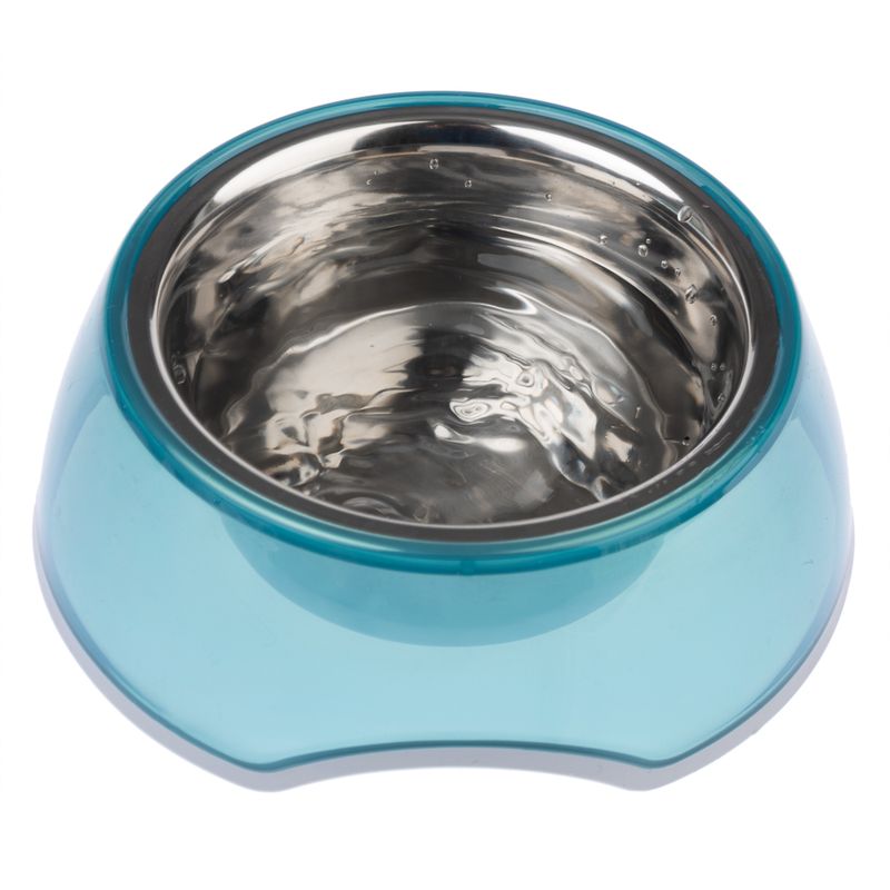 TIAKI Anti-Slip Bowl - Transparent Blue 400 ml, diameter 16 cm