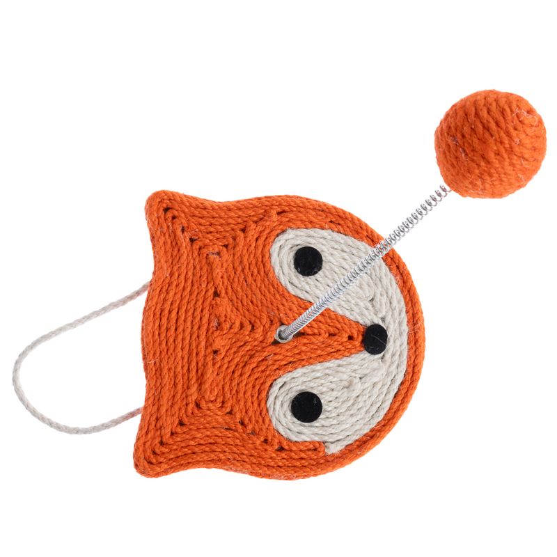 TIAKI Fox Jute Scratching Board Orange