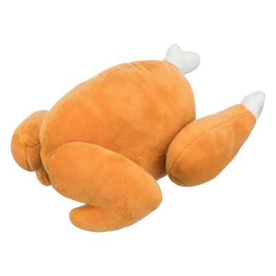 Trixie Dog Toy Roast Chicken approx. L 22 x W 16.5 x H 11 cm