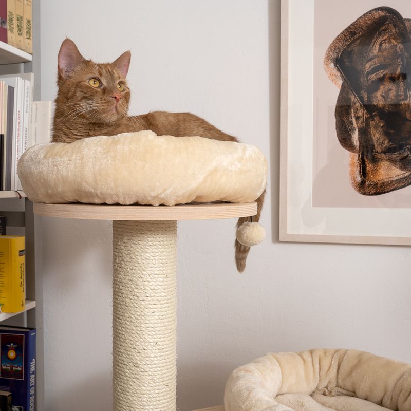 Natural Paradise Cat Tree Magnolia L light grey