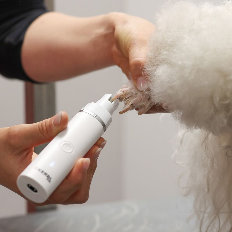 Kerbl Pet Cordless Multi-Trimmer 4in1 white