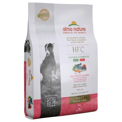 Almo Nature HFC Adult Dog Medium/Large Salmon 8kg