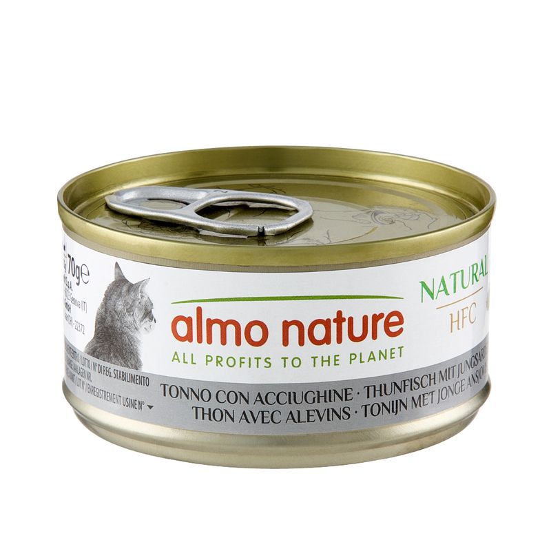 Almo Nature HFC Natural Cans Saver Pack 24 x 70g Atlantic Tuna
