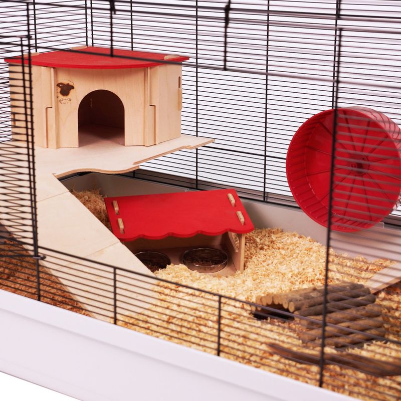 Skyline Speedy Gonzales 120 Small Animal Cage Grey: 118 x 58 x 57cm (L x W x H)