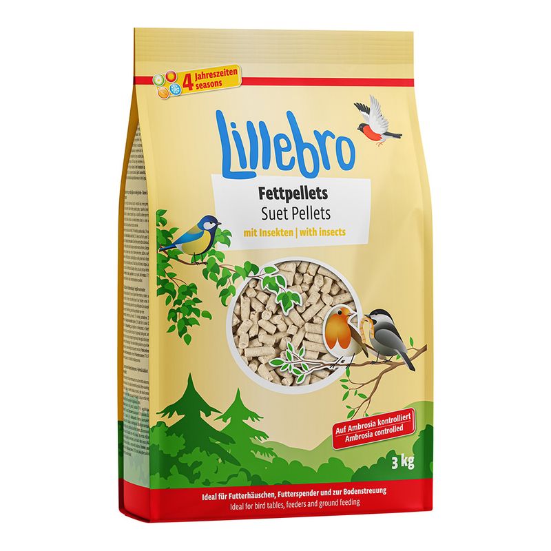 Lillebro fat pellets with insects 500 g