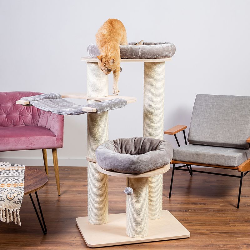 Natural Paradise Scratching Tree - Amaryllis L Cream