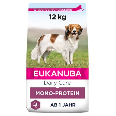 Eukanuba Daily Care Mono-Protein with Duck 12kg