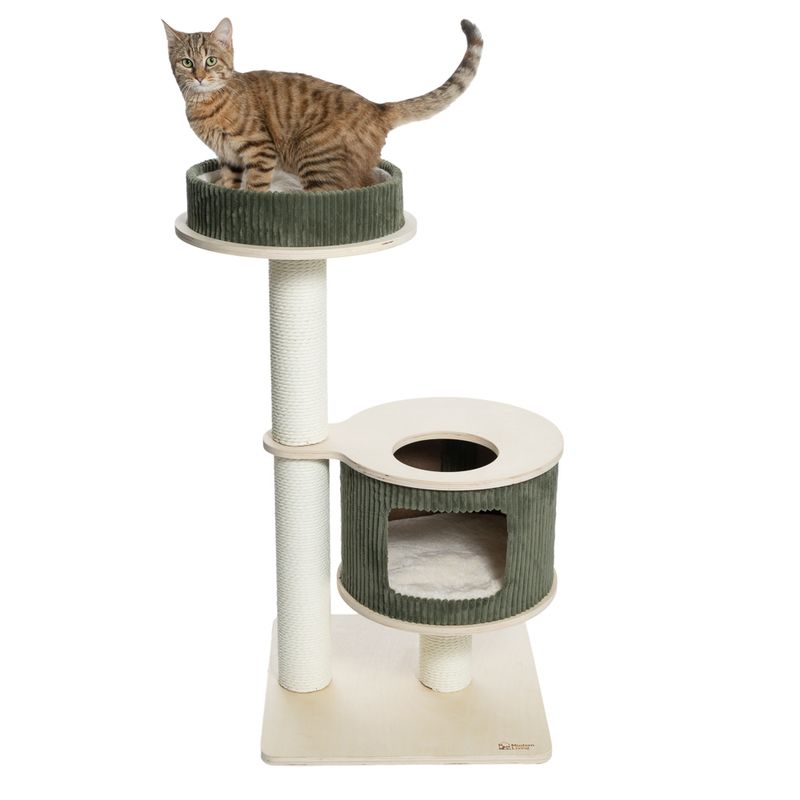 Modern Living Helsinki Scratching Tree S Army Green/Cream
