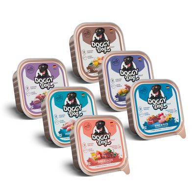 Doggy Dog Adult 6 x 150g Mixed Pack (6 Varieties)