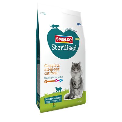 Smølke Cat Sterilised / Weight Control 4kg