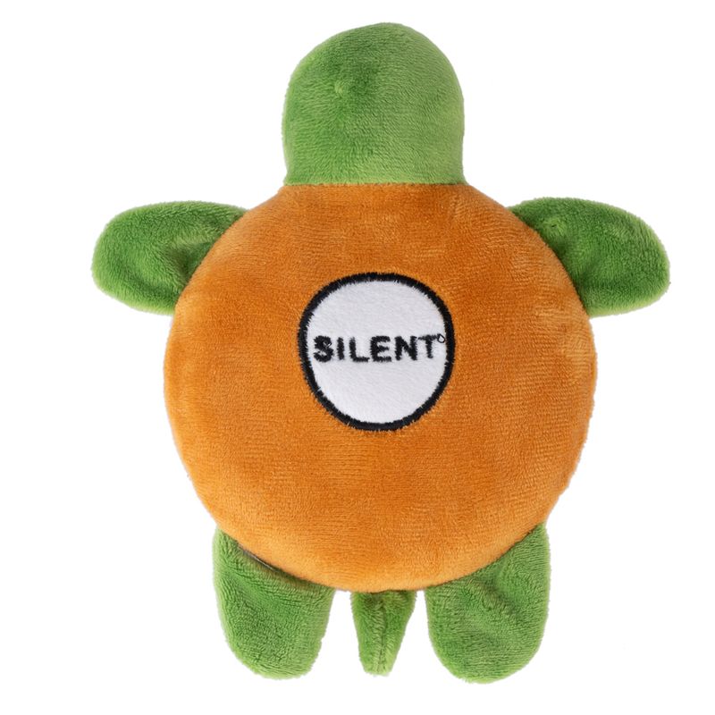 TIAKI Silent Squeaky Turtle 16.6 x 19.5 x 4.5 cm (L x W x H)