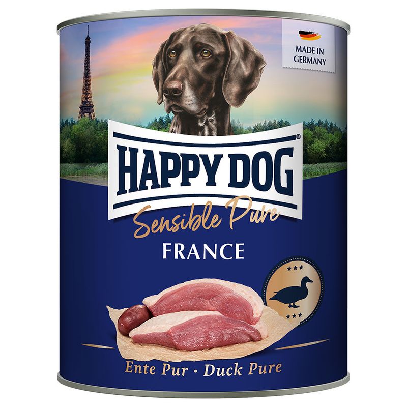 Saver Pack Happy Dog Sensitive Pure 24 x 800 g Germany (pure beef)