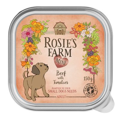 Rosie's Farm Mini 6 x 150g Beef with Tomatoes