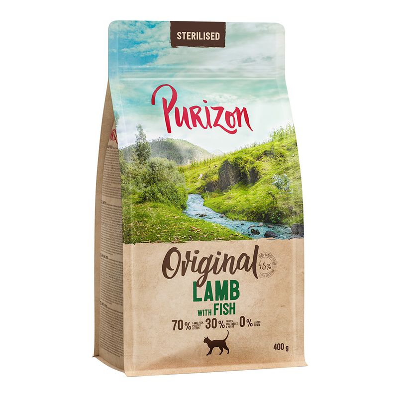 Purizon Sterilised Adult Grain-Free Lamb with Fish 6.5kg