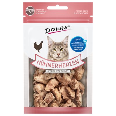 Dokas Freeze-Dried Chicken Hearts 15g