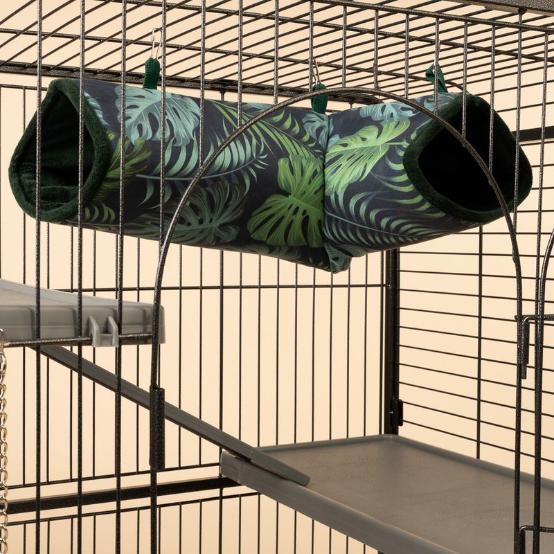 TIAKI Jungle Collection Tunnel for Small Pets 36 x 25 x 13 cm (L x W x H)