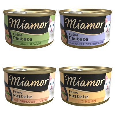 Miamor Pâté 12 x 85g Mixed Pack: Fish