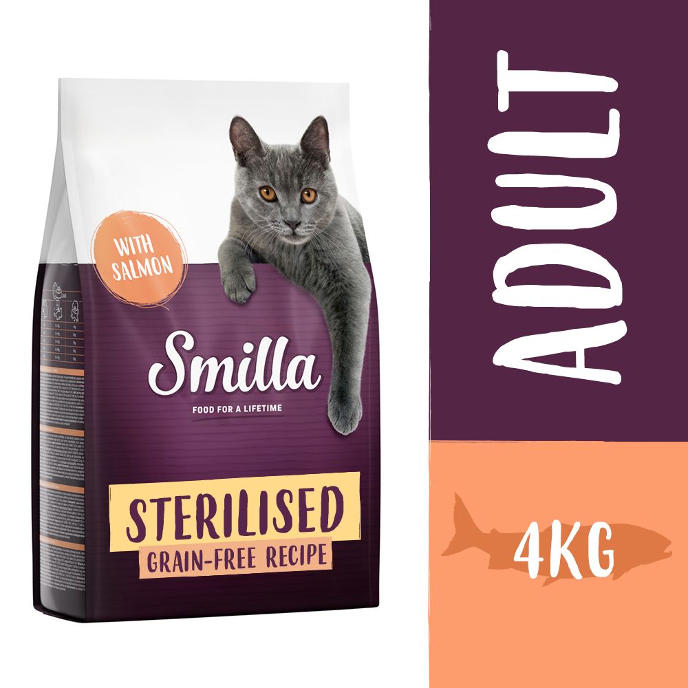Smilla Sterilised Grain-Free Recipe with Salmon 1kg