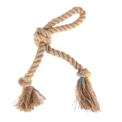 Modern Living Menorca Knot with Loop Rope Toy approx. 40 x 6 x 6 cm (L x W x H)