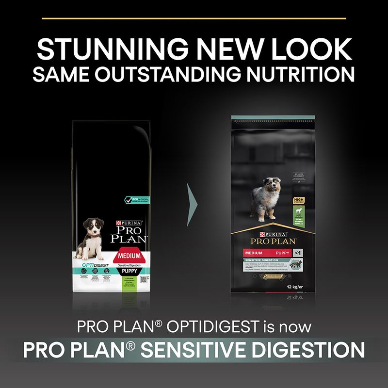 PURINA PRO PLAN Medium Puppy Lamb & Rice Sensitive Digestion 3kg