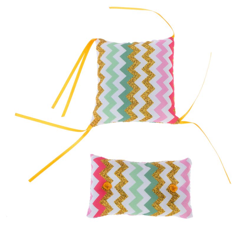 TIAKI Zig Zag Catnip Cushion Set of 2