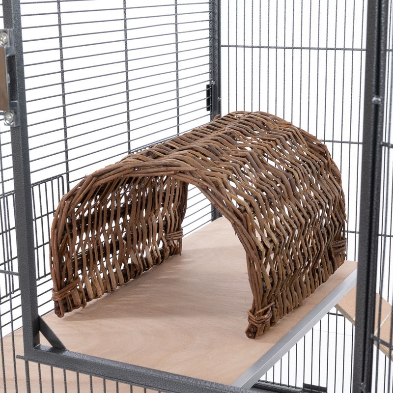 TIAKI Wicker Tunnel approx. 25.5 x 21.5 x 18cm (L x W x H)