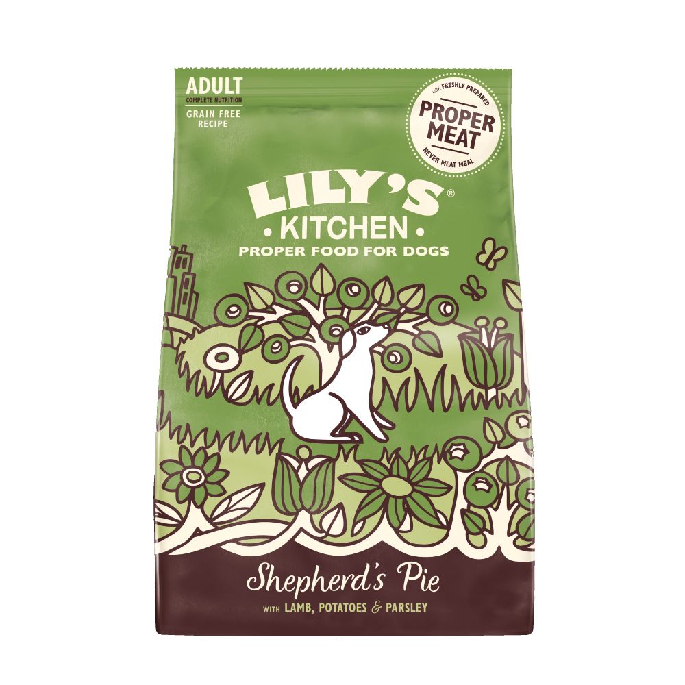Lily's Kitchen Lamb Shepherd's Pie Natural Grain Free Adult Dry Dog Food 2.5kg