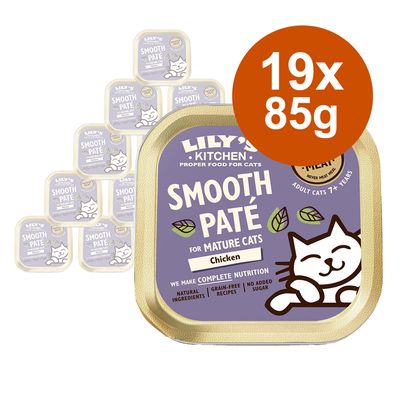 Lily's Kitchen Senior Smooth Paté Selection 19 x 85g Chicken