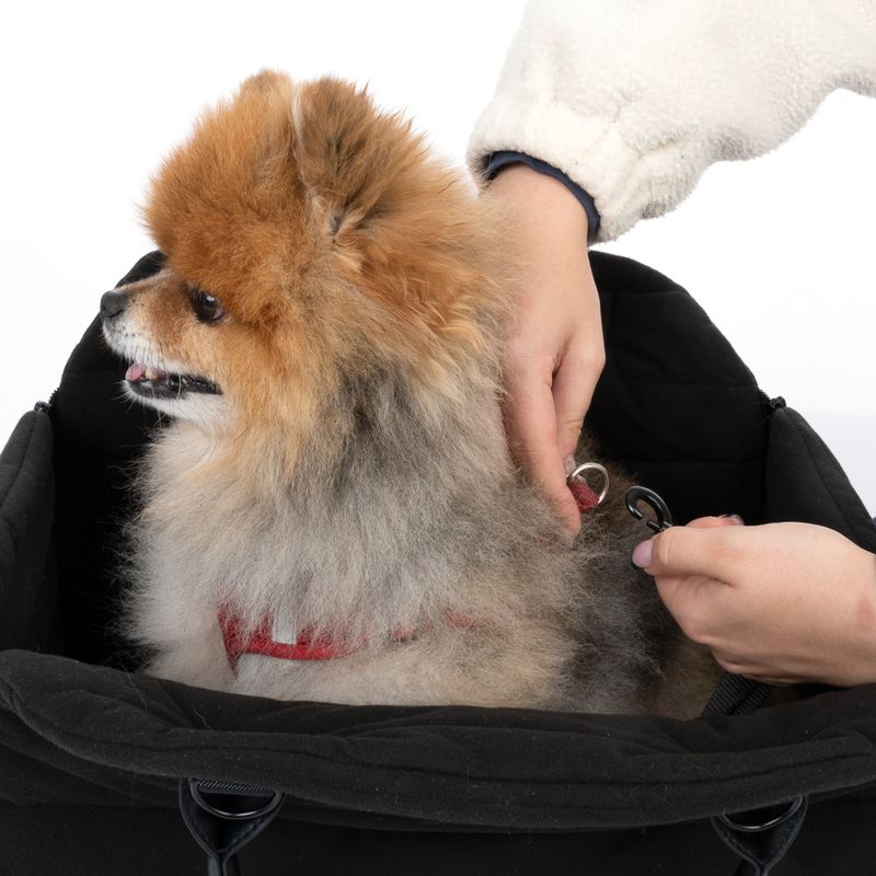 TIAKI 3-in-1 Dog Car Seat approx. 45 x 26 x 33 cm (L x W x H)