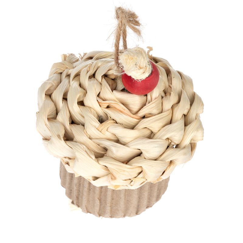TIAKI Celebration Cupcake Small Animal Toy 7.5 x 10cm (diameter x H)